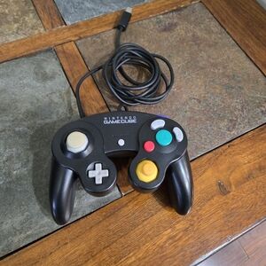 Black Wired Nintendo GameCube Controller